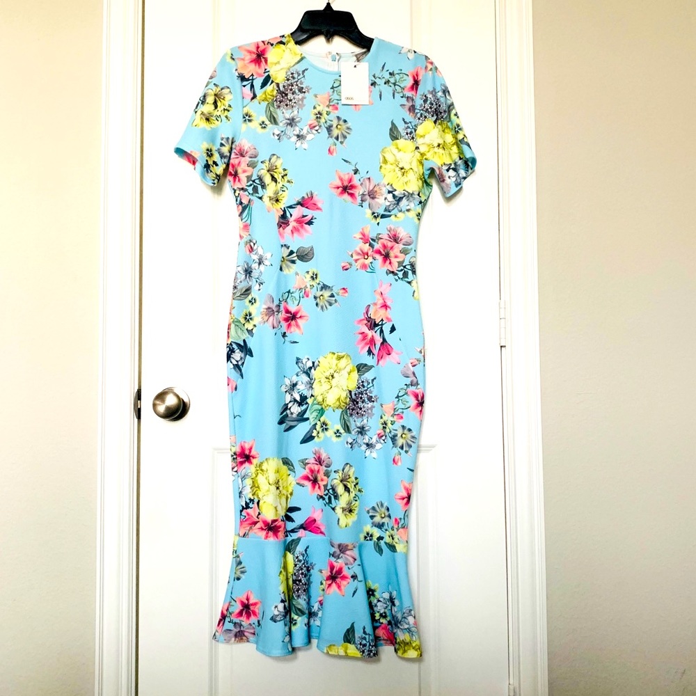ASOS Floral Midi Dress NWT